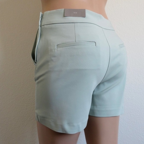 MAURICES Jeans Trouser Casual Shorts Plus Mint Green Size 15/16 NWT - Picture 1 of 2